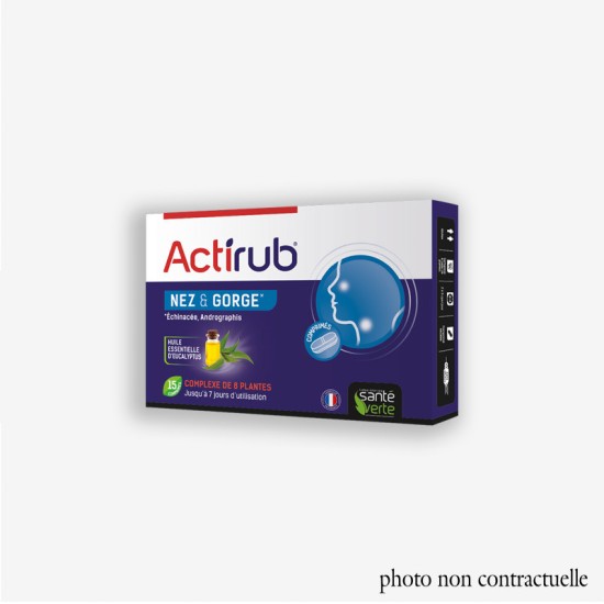 SV Actirub comprimés Nez Gorge