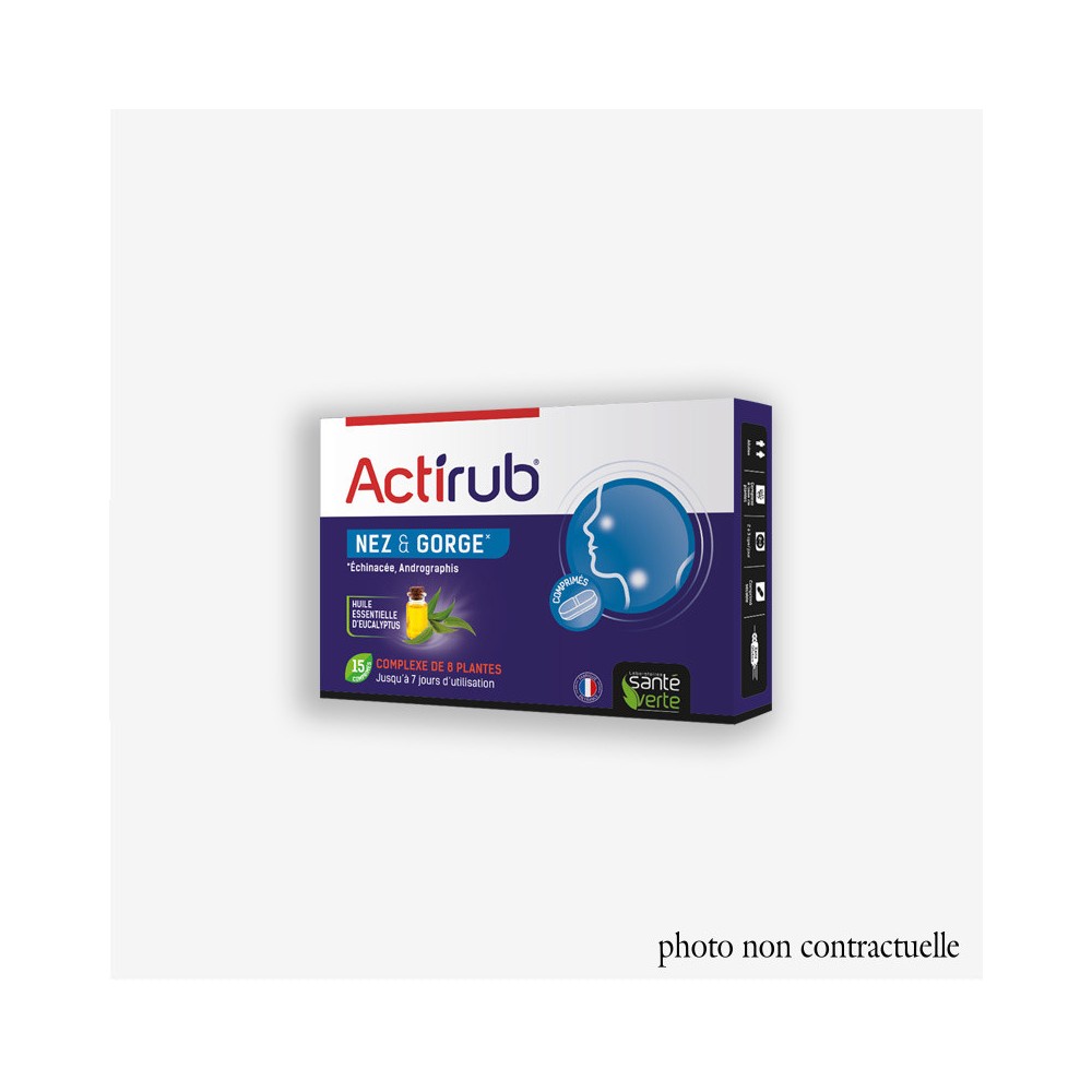 SV Actirub comprimés Nez Gorge