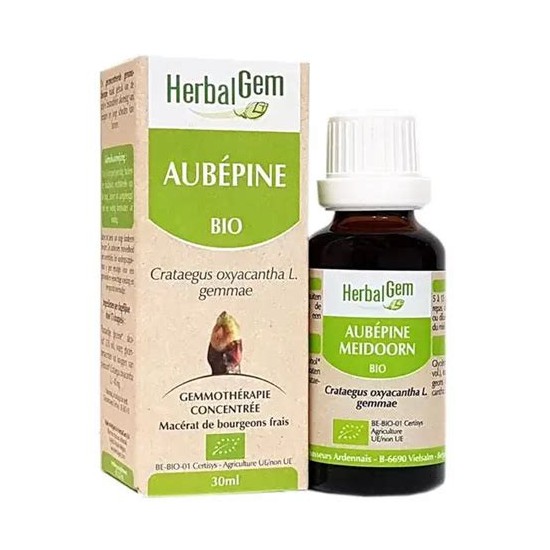 Herbalgem Aubépine Macérat Bio 30 ml
