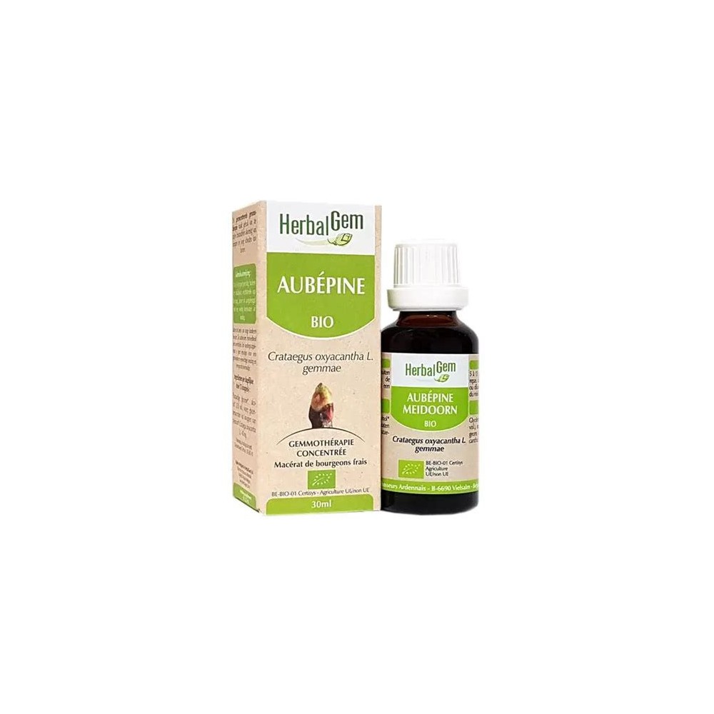 Herbalgem Aubépine Macérat Bio 30 ml