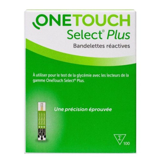One Touch Bandelettes Autosurveillance Glycémie
