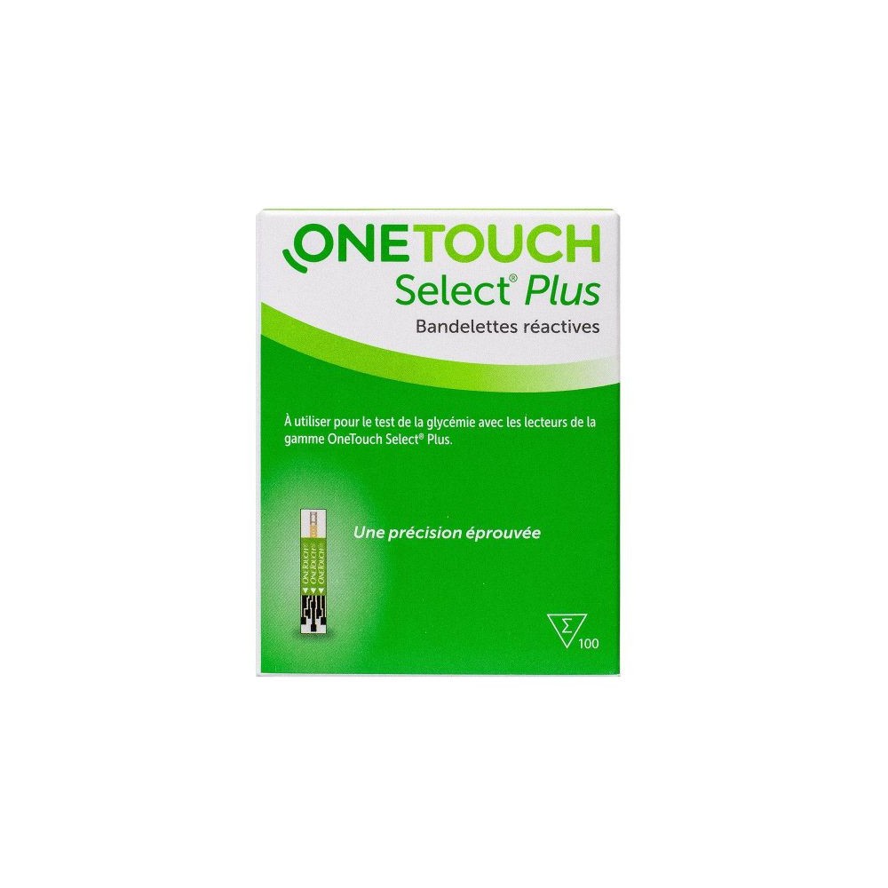 One Touch Bandelettes Autosurveillance Glycémie