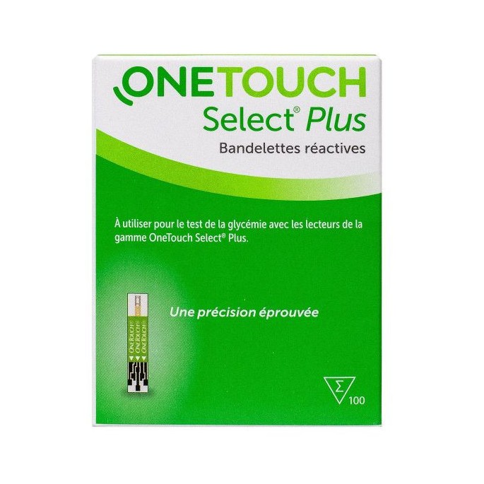 One Touch Bandelettes Autosurveillance Glycémie
