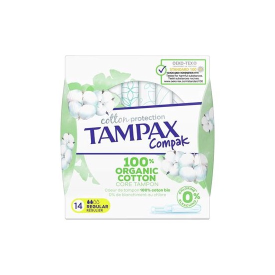 Tampax Compact Bio Régulier