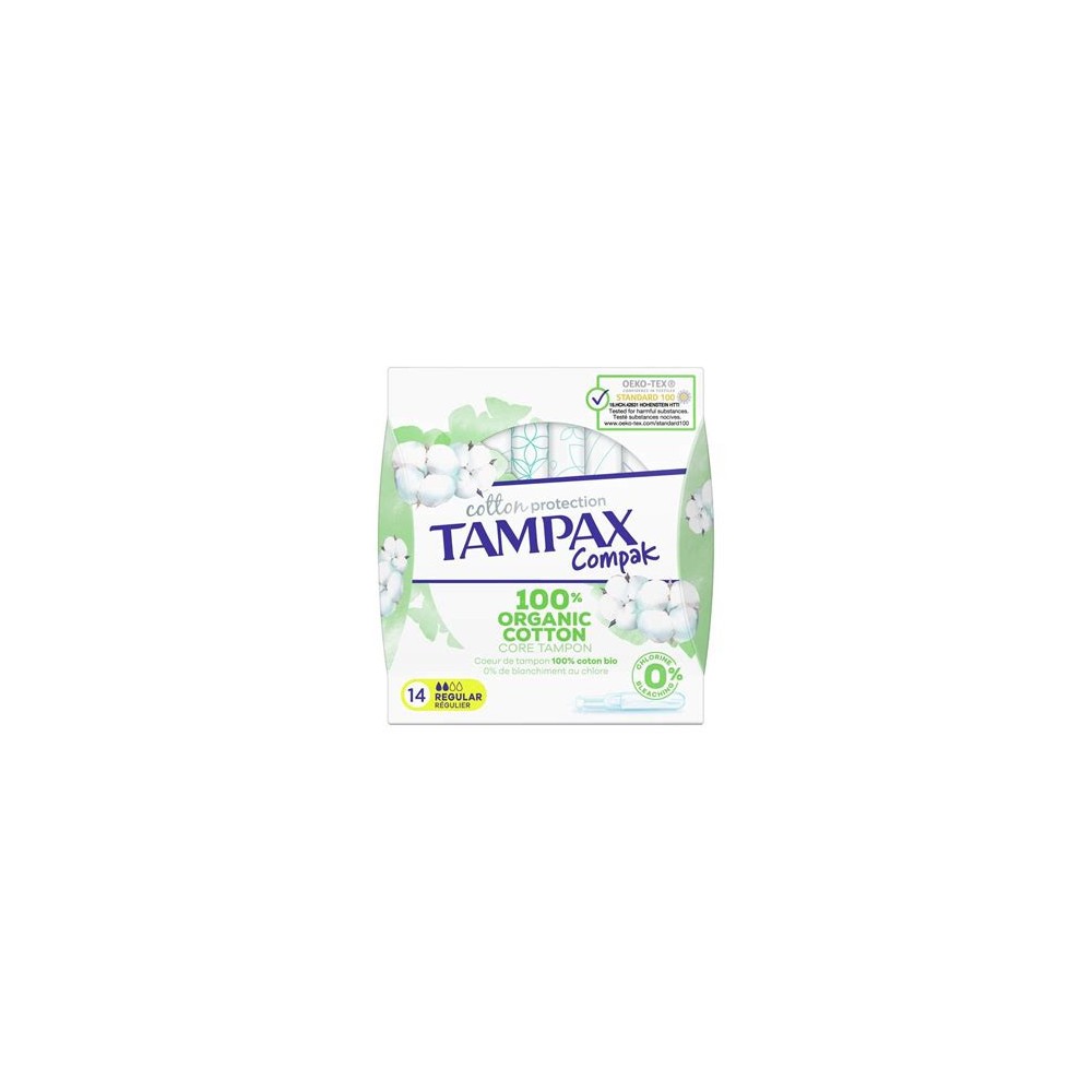 Tampax Compact Bio Régulier
