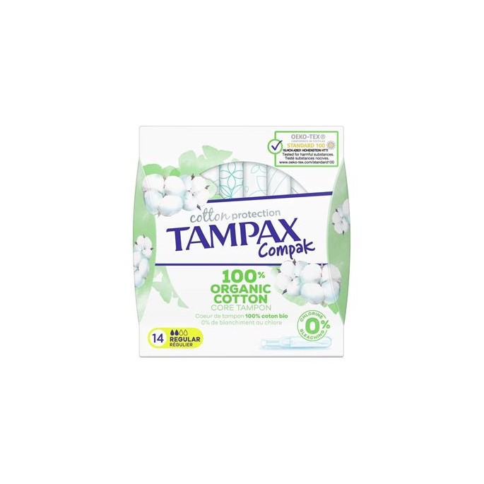 Tampax Compact Bio Régulier