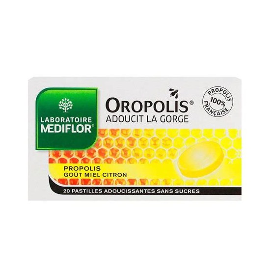 Oropolis pastilles douceur miel citron