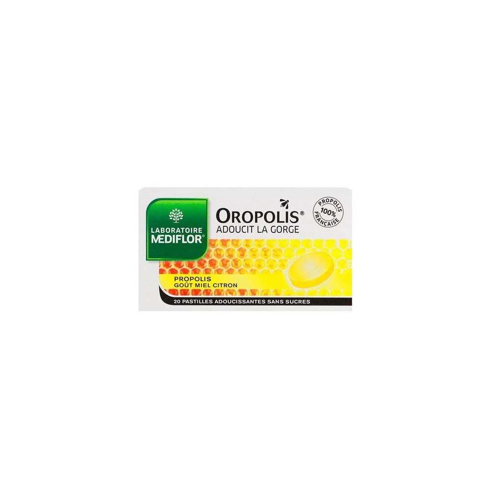 Oropolis pastilles douceur miel citron