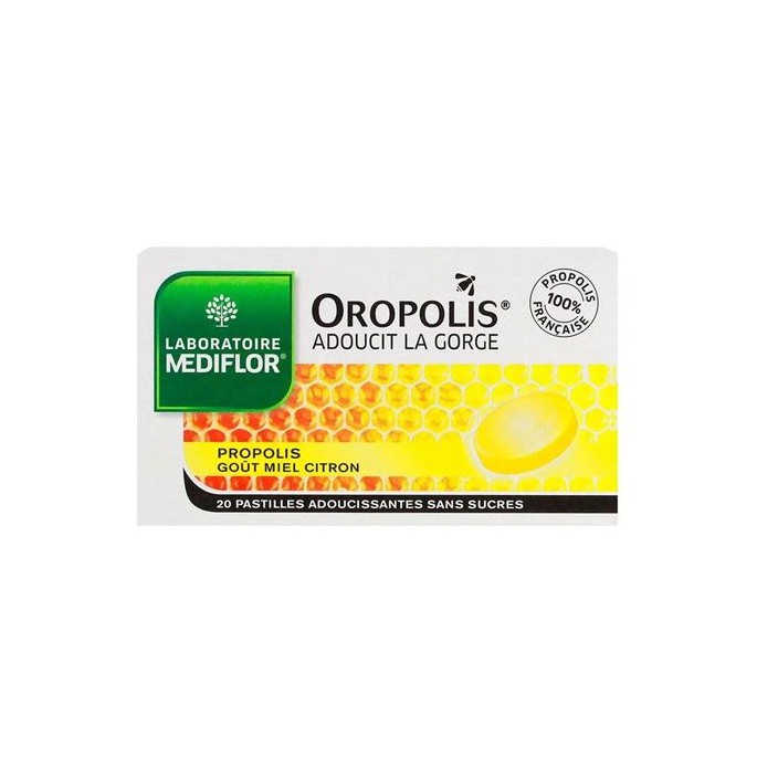 Oropolis pastilles douceur miel citron