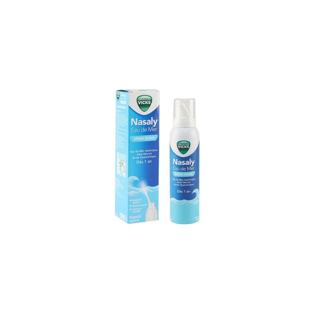 Vicks Nasaly Eau de Mer Spray Doux 120 ml