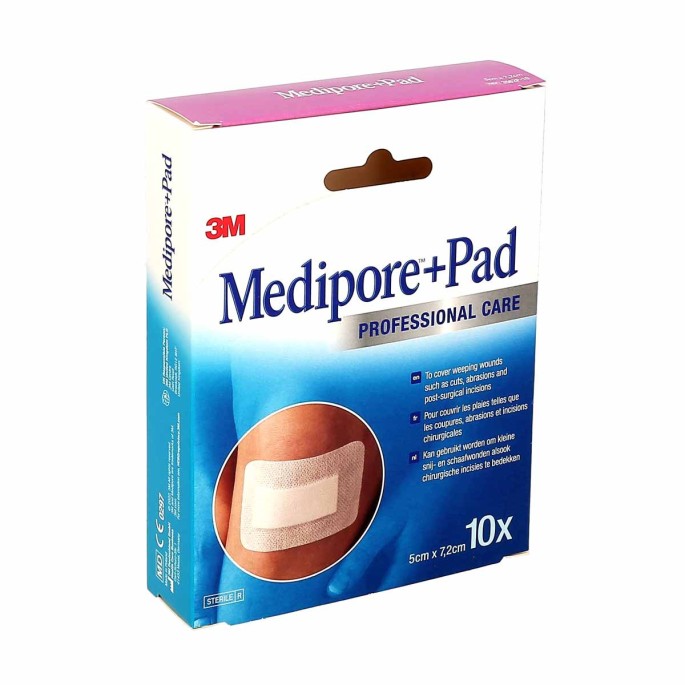 Medipore Pansement adhésif 5 x 7.2 cm