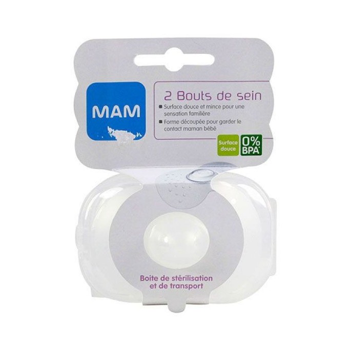 Mam Bouts de Sein Silicone Taille S