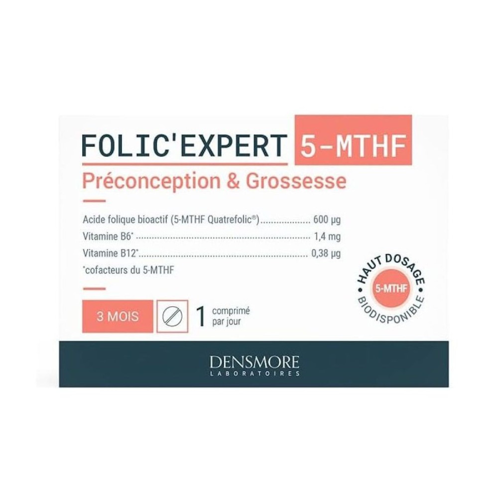 Folic Expert 5-MTHF Boîte de 90