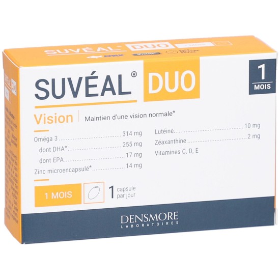 Suveal duo capsules pour santé digestive