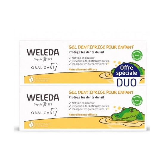 Weleda Dentifrice Enfant 50 ml Duo