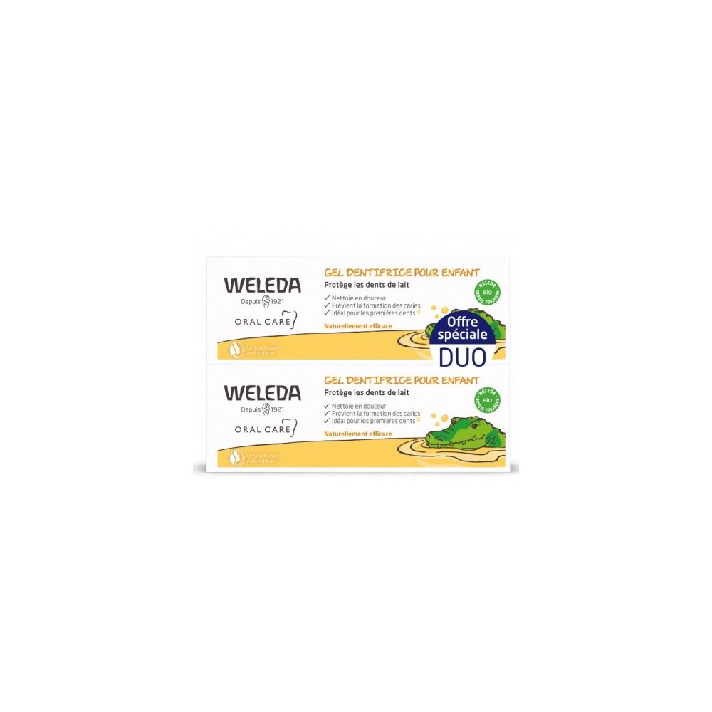 Weleda Dentifrice Enfant 50 ml Duo