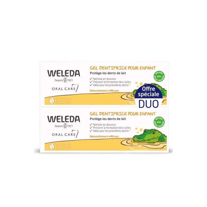 Weleda Dentifrice Enfant 50 ml Duo