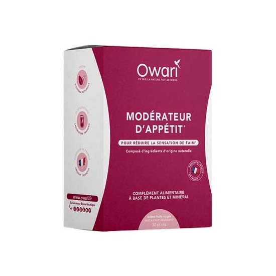 Owari Modérateur Appétit Stick 30 unités