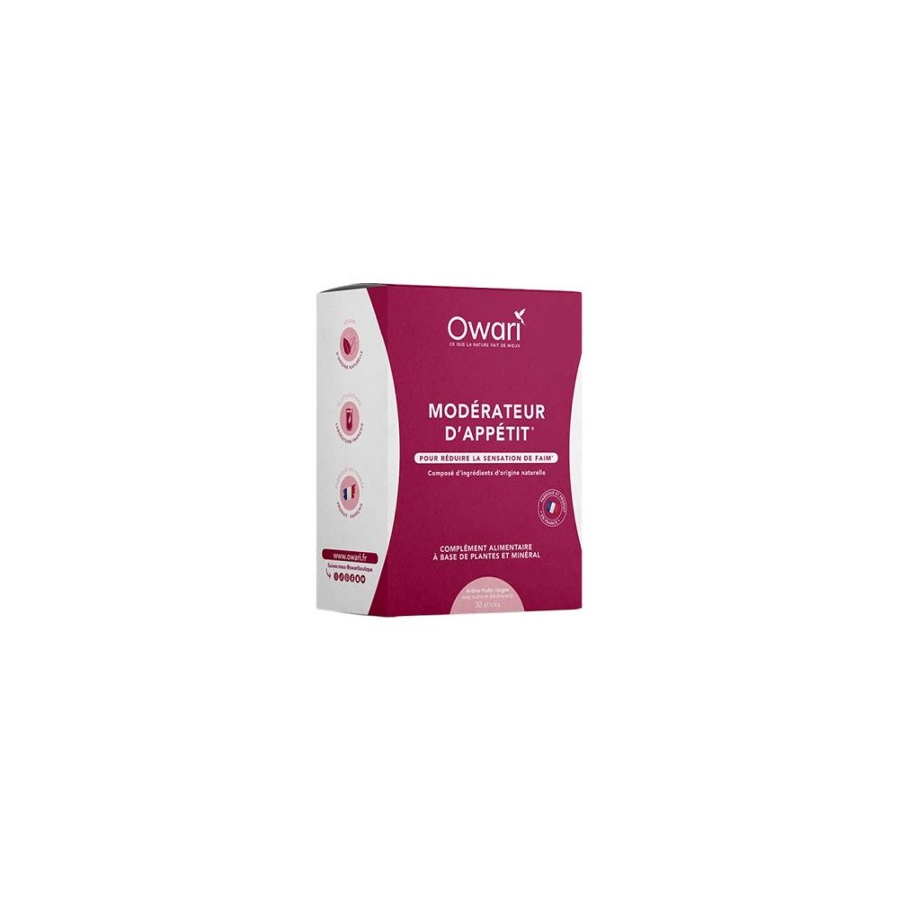 Owari Modérateur Appétit Stick 30 unités