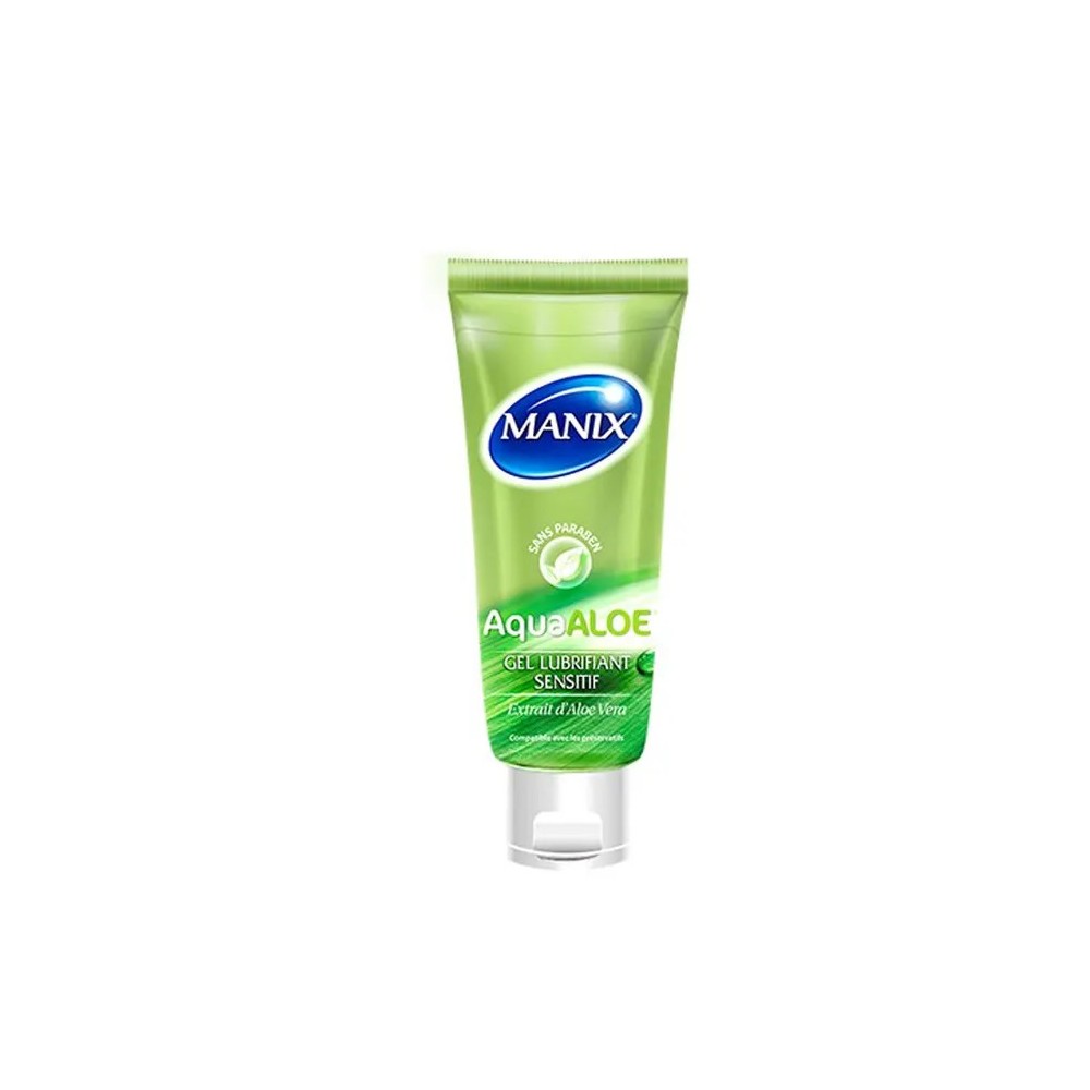 Manix Gel Lubrifiant Sens Aqualoe 80 ml