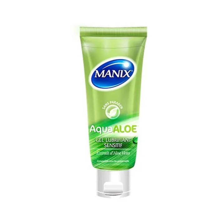 Manix Gel Lubrifiant Sens Aqualoe 80 ml