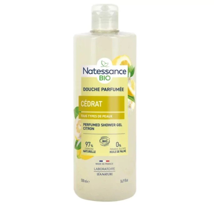 Natessance gel douche cédrat 500 ml