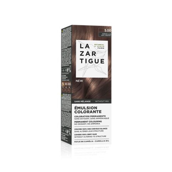 Lazartigue émulsion colorante 5.00 châtain