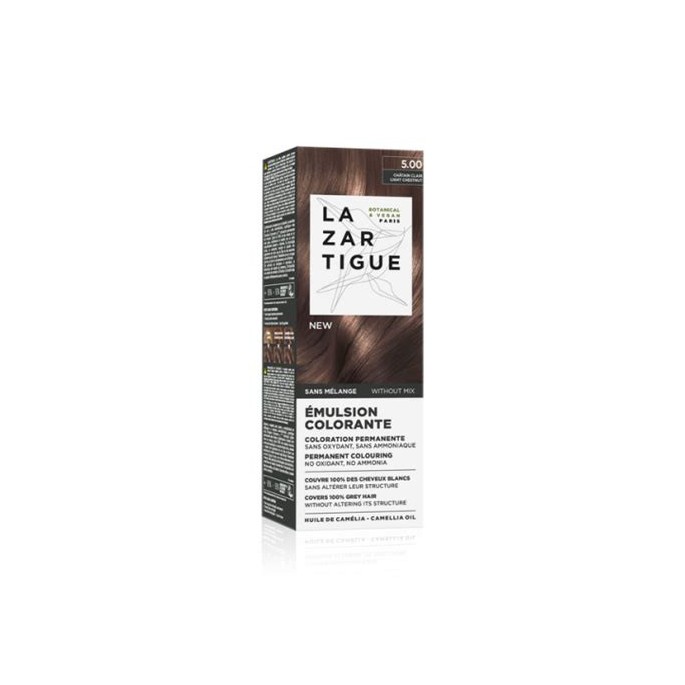 Lazartigue émulsion colorante 5.00 châtain
