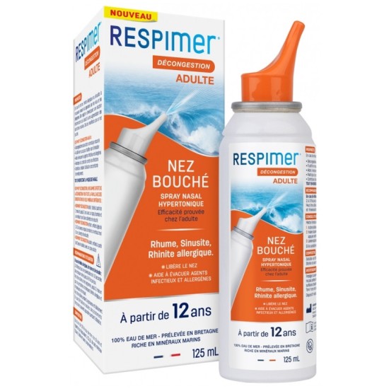 Respimer Spray Hypertonique Adulte 125 ml