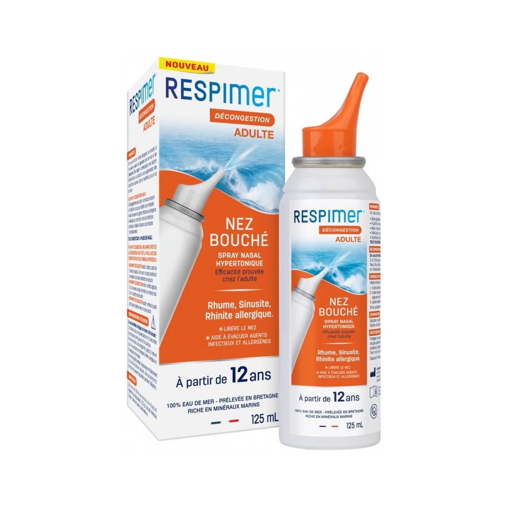 Respimer Spray Hypertonique Adulte 125 ml