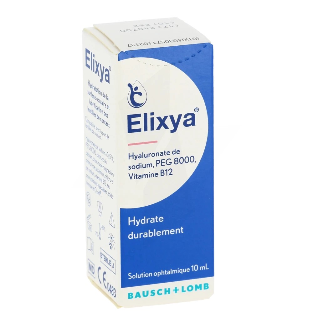 Elixya S Ophthalmique Stérile 10 ml
