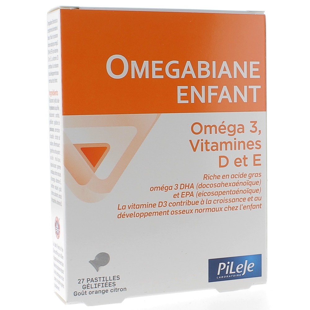 Omegabiane enfant Omega 3 Vit D E