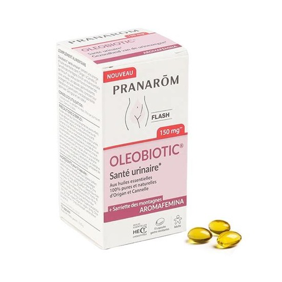Pranarom Oleobiotic Cystite - 15 capsules