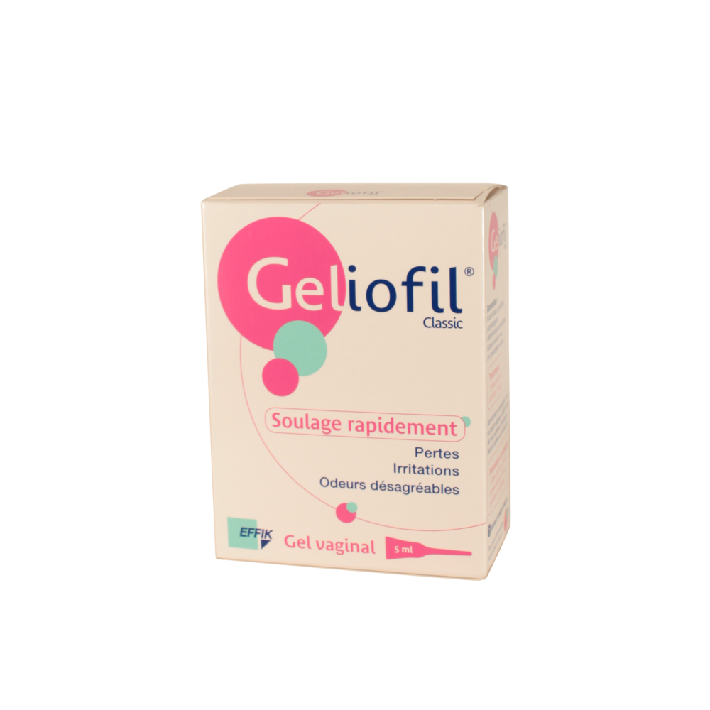 Geliofil Gel Vaginal avec Canule 5 ml 7 Unités