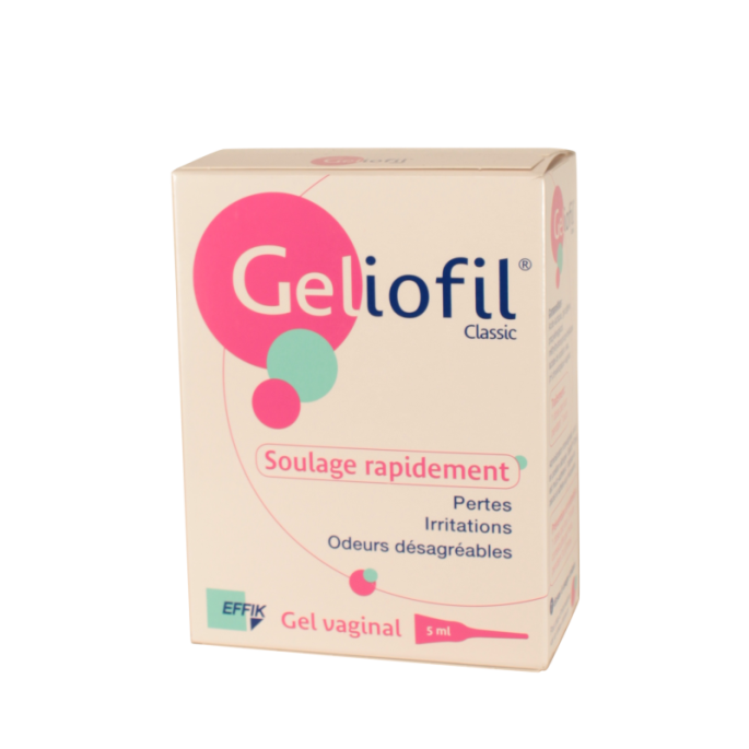 Geliofil Gel Vaginal avec Canule 5 ml 7 Unités