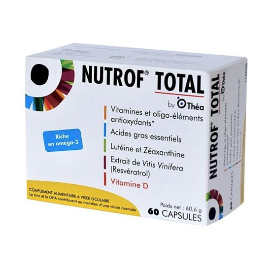 NUTROF TOTAL 60 CAPS