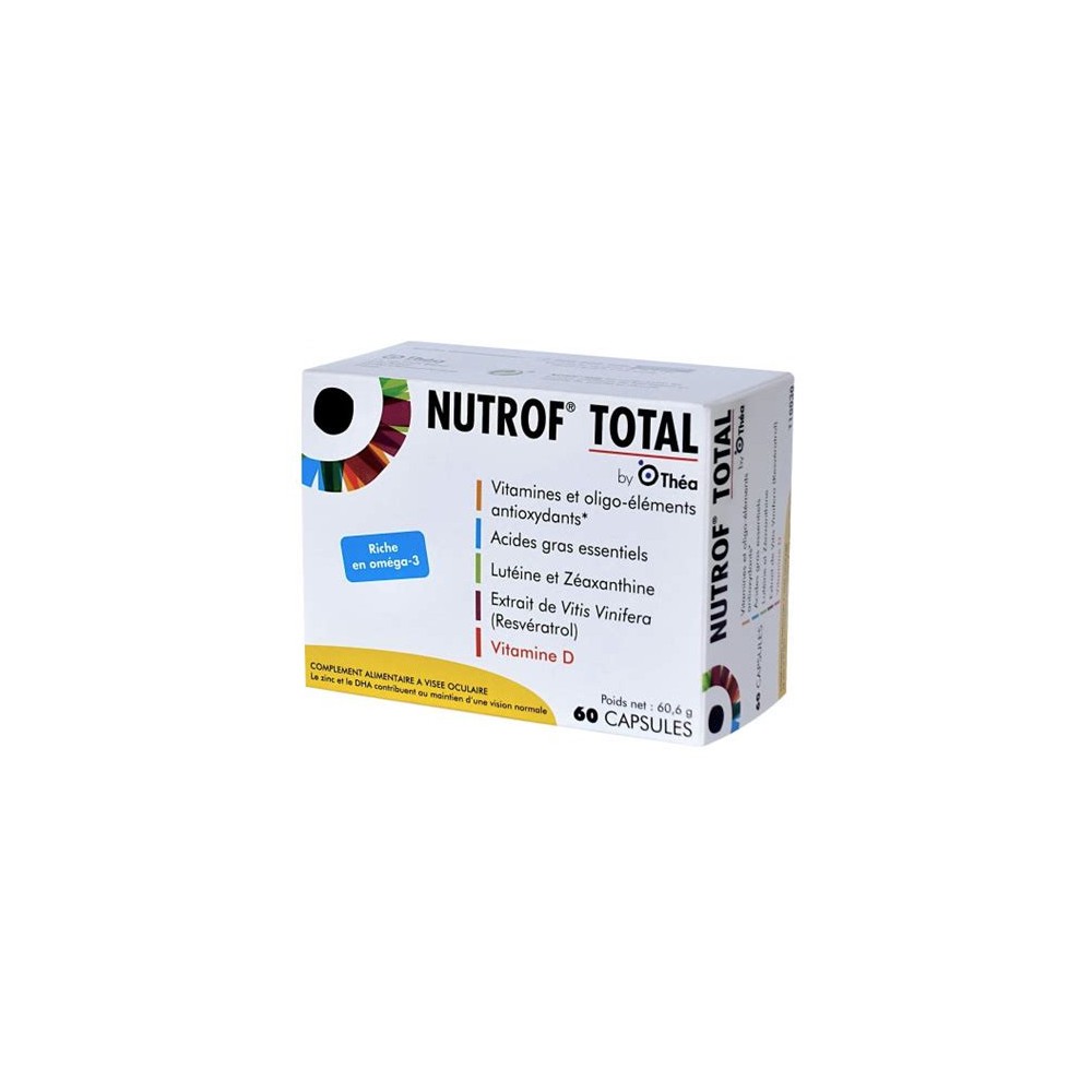 NUTROF TOTAL 60 CAPS