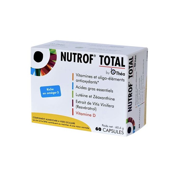 NUTROF TOTAL 60 CAPS