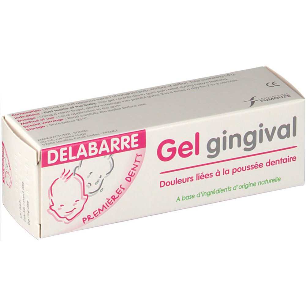 DELABARRE GEL GINGIVAL TB 20G