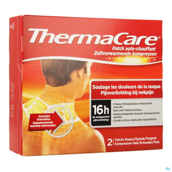 THERMACARE PATCH CHAUFF NUQUE X2