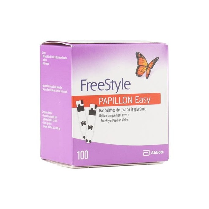 Freestyle Papillon Easy Bledette Flacon de 50 Unités