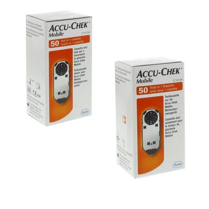 ACCU CHEK MOBILE CASSET B/2X50