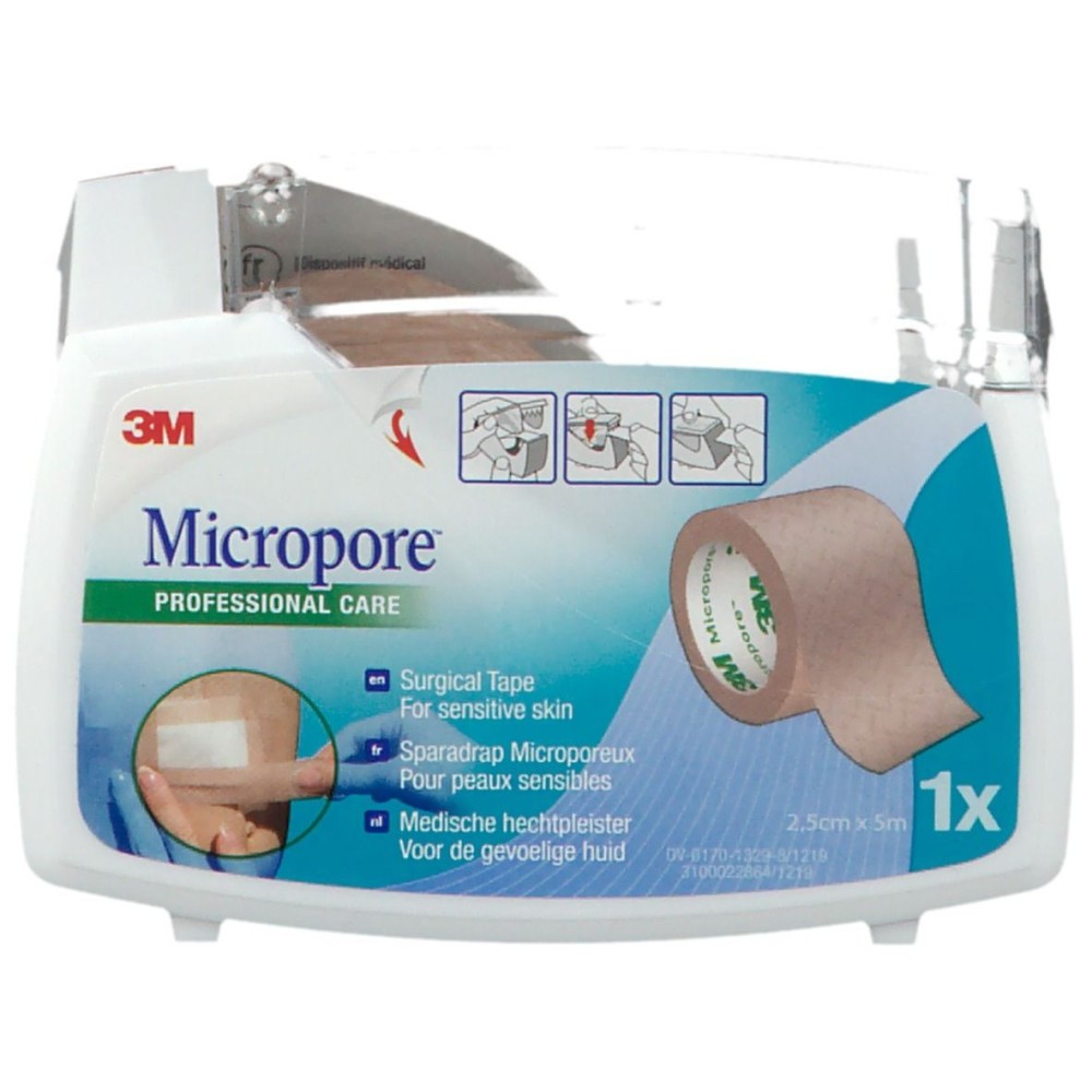 Micropore Sparadrap 25 mm X 5 M
