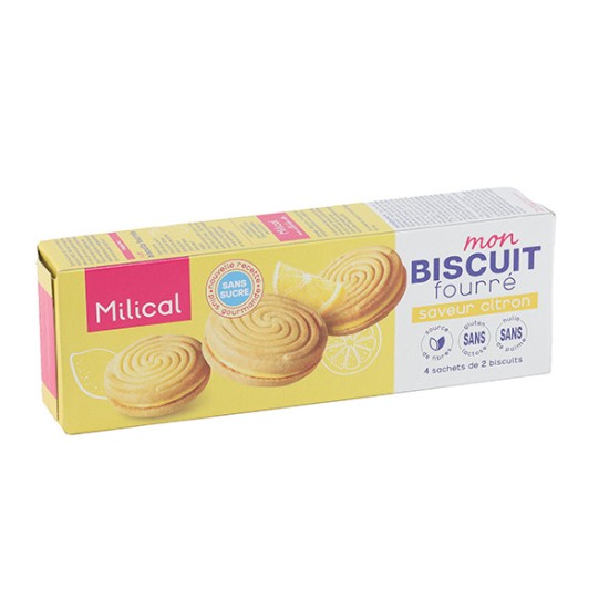 MILICAL BISCUITS CITRON B/8