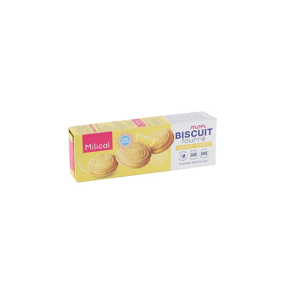 MILICAL BISCUITS CITRON B/8