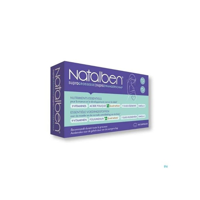 Natalben Supra Capsules 30 Unités