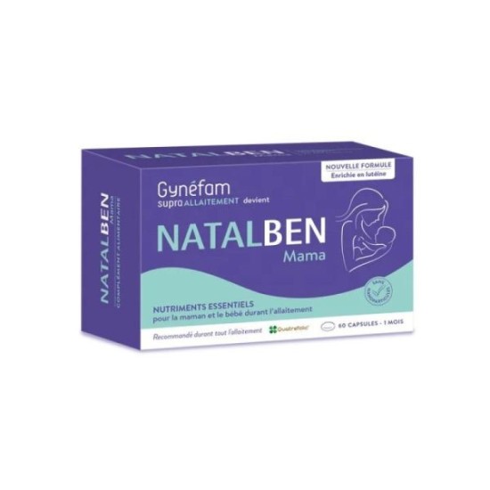NATALBEN MAMA CAPS B/60 (EX-ALLAITEMENT)