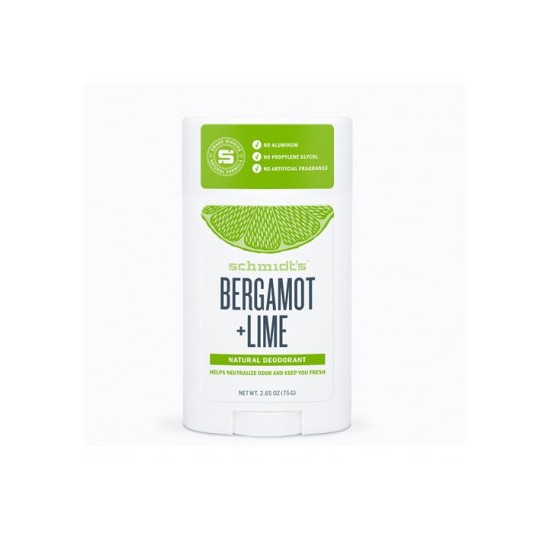 SCHMIDT S DEO STICK BERGAMOTE LIME 75G