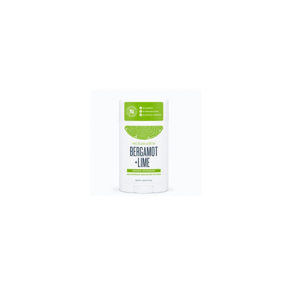 SCHMIDT S DEO STICK BERGAMOTE LIME 75G