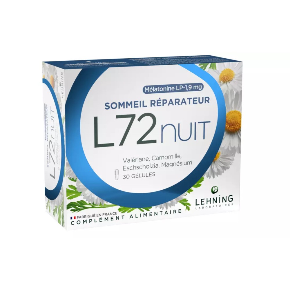 Lehning L72 Nuit Melat 1,9 mg Bio Gel 60 Unités